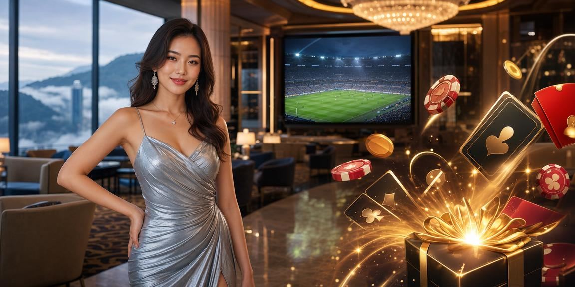 Suasana pertaruhan bola sepak di Genting Highlands dengan gaya tempatan Malaysia