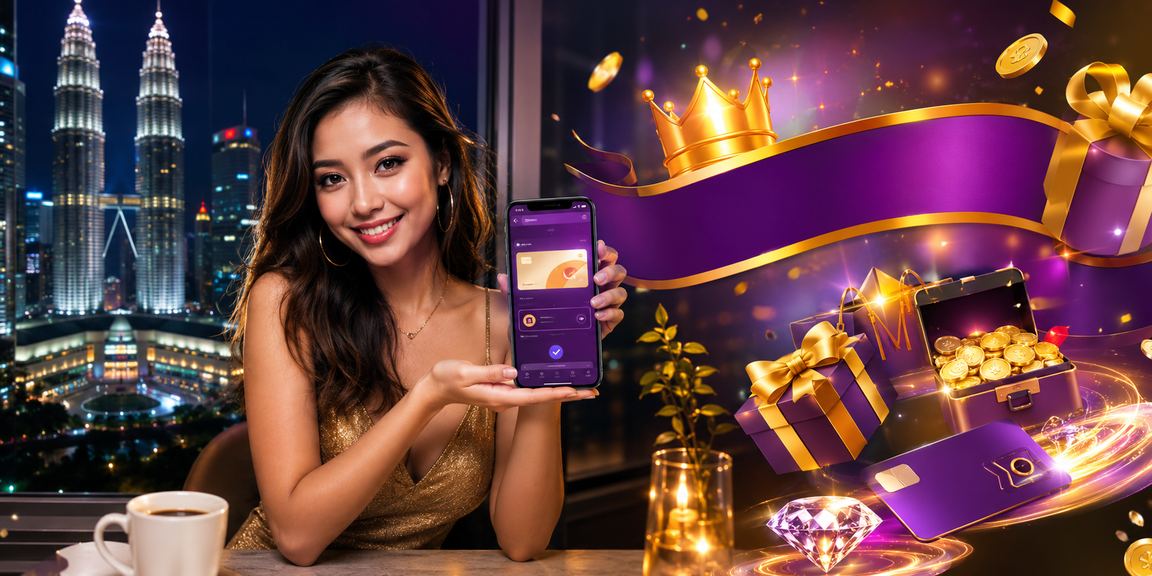 Pemandangan bangunan ikonik Kuala Lumpur dengan tema vip bonus