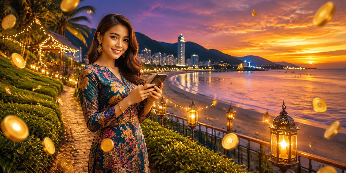 Pengalaman kasino mudah alih di Pulau Pinang dengan motif batik